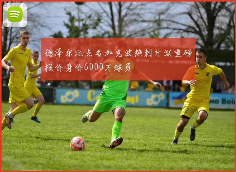 德泽尔比点名加克波热刺计划重磅报价身价6000万球员